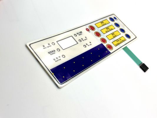 Glossy bề mặt hoàn thiện PET Electric Key Switch với nút phản hồi cảm giác