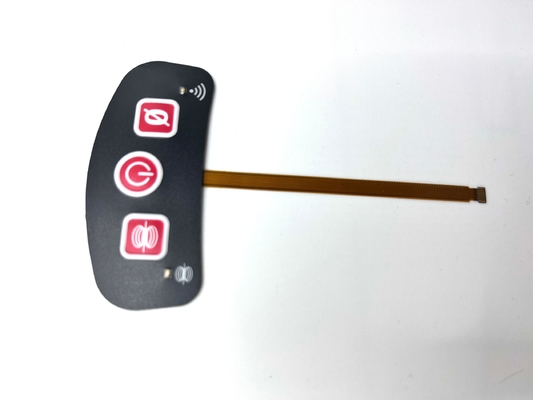 FPC Flex Circuit Hai Membrane Keypad tùy chỉnh với 1.0MM Pitch Of ZIF Connector