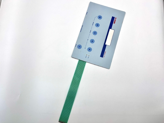 Electronic Customized 4 Membrane Switch Keypads With Tinted LED Embeded