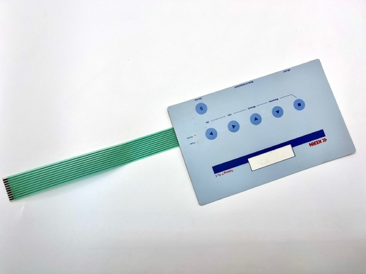 EL Backlit Poly Membrane Keypad với đèn LED tùy chỉnh cho các thiết bị gia dụng