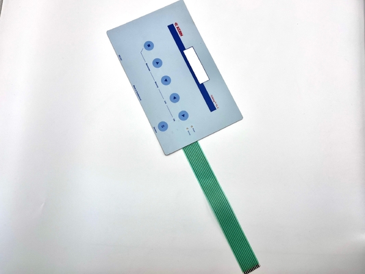 EL Backlit Poly Membrane Keypad với đèn LED tùy chỉnh cho các thiết bị gia dụng