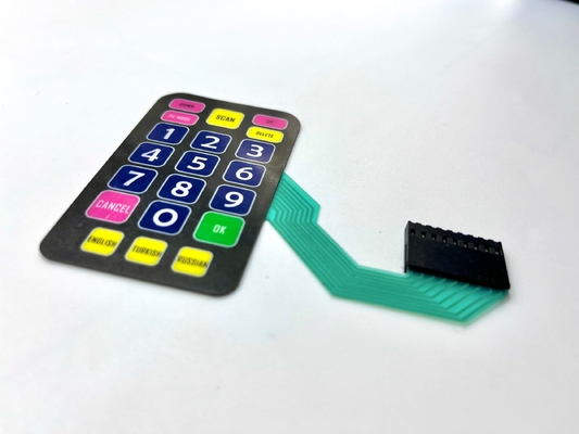 Carbon Printing Circuit Switch Type Membrane Cho Kiểm soát Công nghiệp