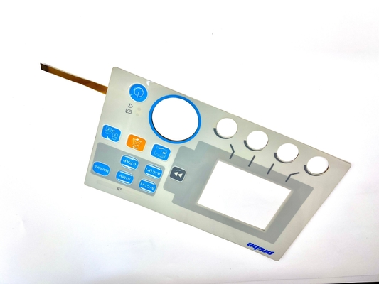 Lửa màu LCD cửa sổ polyester máy tính bàn phím chuyển đổi với lớp dính