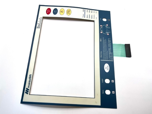 7 Way 0.1Pitch Single Row Crimp Housing Backlit Switch với đèn LED cho bộ điều khiển nhiệt độ