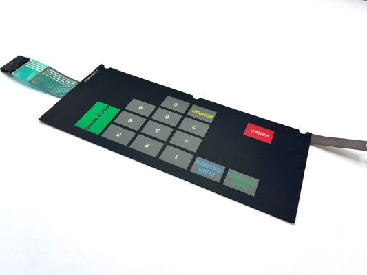 Capacitive Touch Film Custom Control Panel Polyester With Silver Circuit