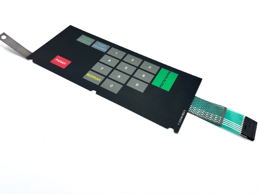 Capacitive Touch Film Custom Control Panel Polyester With Silver Circuit