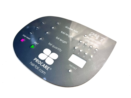 Polyester One Flexible Membrane Keypad 3M Ghi cho điều khiển ứng dụng