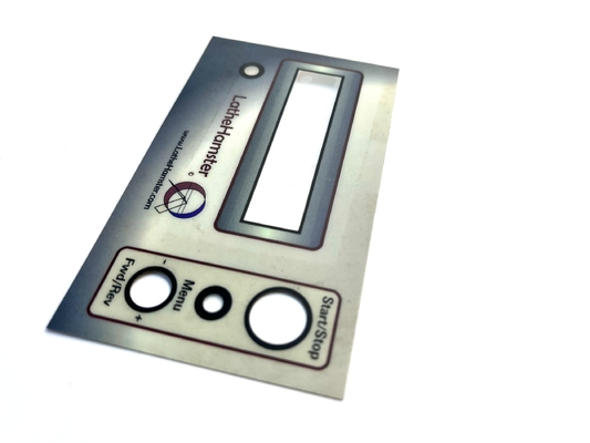 Polycarbonate Chrome Ink Printing Membrane Button Panel Cho Thiết bị Y tế