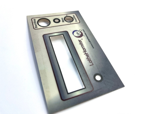 Polycarbonate Chrome Ink Printing Membrane Button Panel Cho Thiết bị Y tế