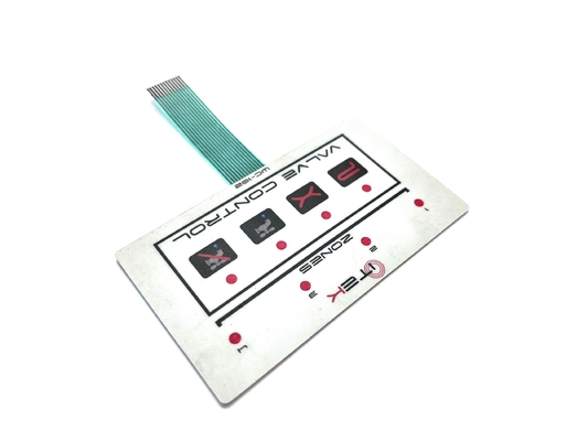 100MA Max Current PET Silver Circuit Low Profile Momentary Switch Với 4 lớp