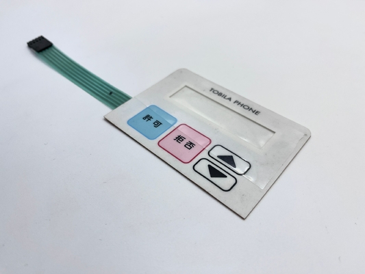 Thiết kế tùy chỉnh Diy Membrane Switch With Tactile Embossing Domes
