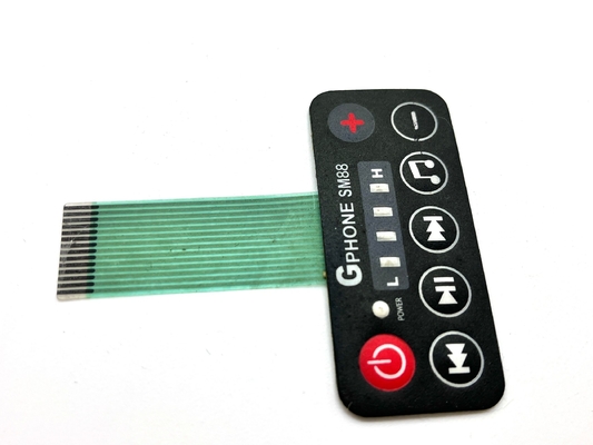 Solid Printing Silver Pads Metal Dome Switches With 2.54MM Pitch Connector (Bản in rắn)