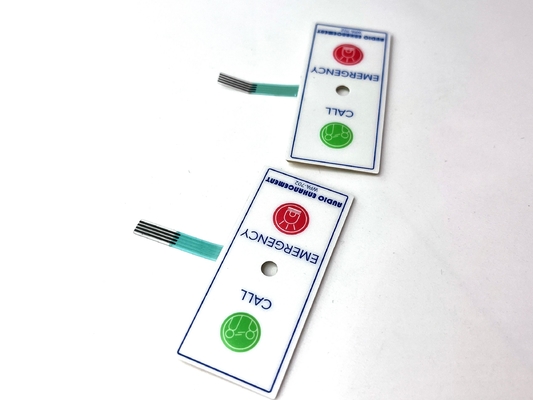 Bức in tự động Ma trận kim loại Dome Membrane Switch Embedded Flexible Prototype