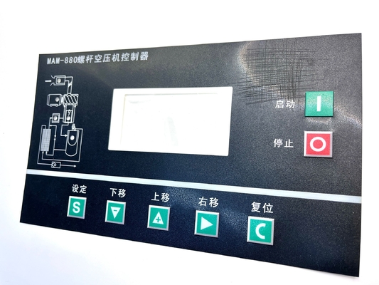Hard Polycarbonate Membrane Switch Membrane Touch Panel với thiết kế tùy chỉnh