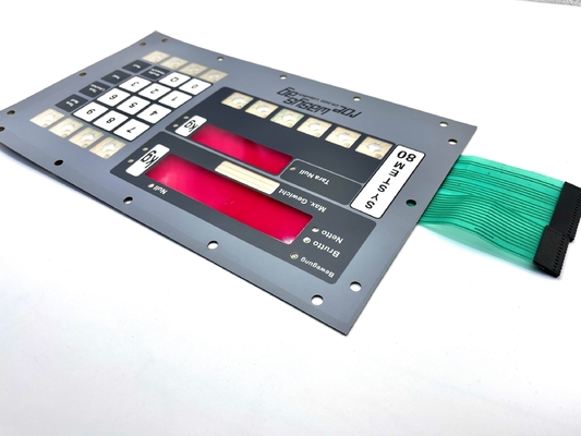 Tùy chỉnh có thể lắp đặt bề mặt Stock Membrane Switch cho thiết bị tóc