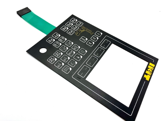 Matrix niêm phong công nghiệp tùy chỉnh bàn phím màng với LED nhúng