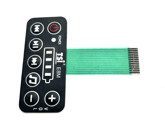 Flex Circuit Hai Membrane Switch Keypad Với 1.25MM Pitch Of ZIF Connector