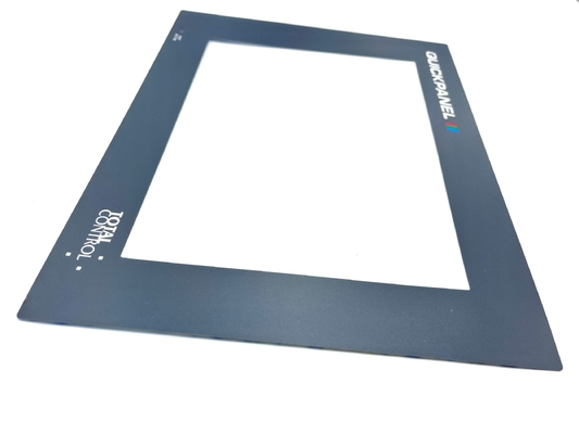 Texture Bề mặt in kỹ thuật số Membrane Switch Panel With Die Cutting Window