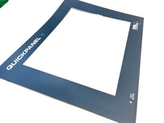 Texture Bề mặt in kỹ thuật số Membrane Switch Panel With Die Cutting Window