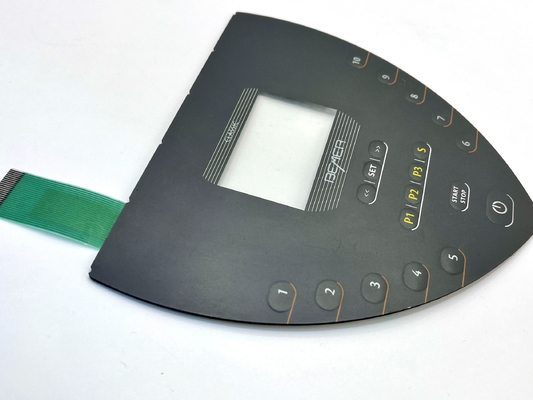 Chuyển đổi cảm ứng màng tùy chỉnh cho chuyển đổi nút LED với cửa sổ bóng