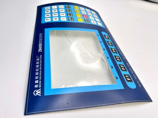 PMS phù hợp với PC Custom Membrane Keypad Stickers With 3M Rear Adhesive