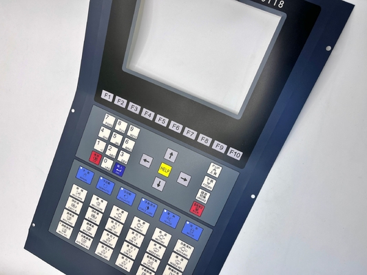 In polyester Digital Membrane Switch Keypad Nhà cung cấp Matte Self Adhesive Nameplate