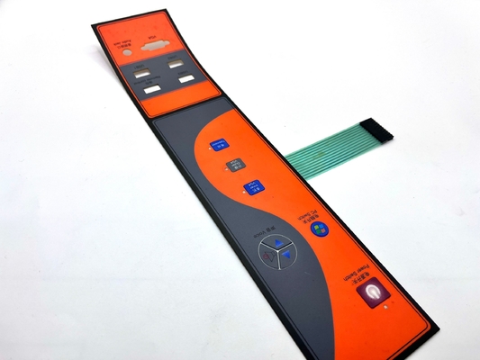 EL Backlit Poly Touch Switch Keyboard tùy chỉnh cho các thiết bị gia dụng