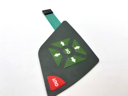 Keypad Instrument Membrane Switch Panel với 2.54MM Pitch Connector nữ