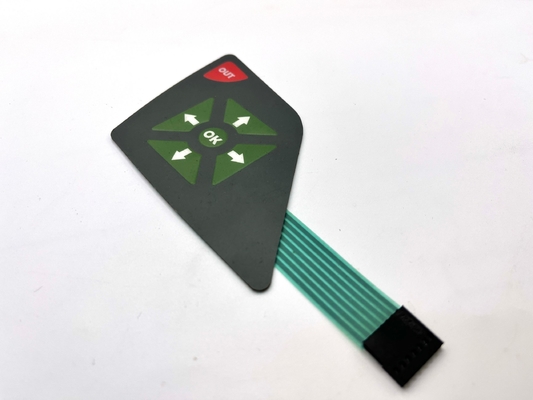 Chuyên nghiệp High Performance Membrane Panel Switch với cáp linh hoạt