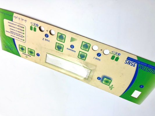 Polyester Backlit Membrane Keyboard 1mm Pitch