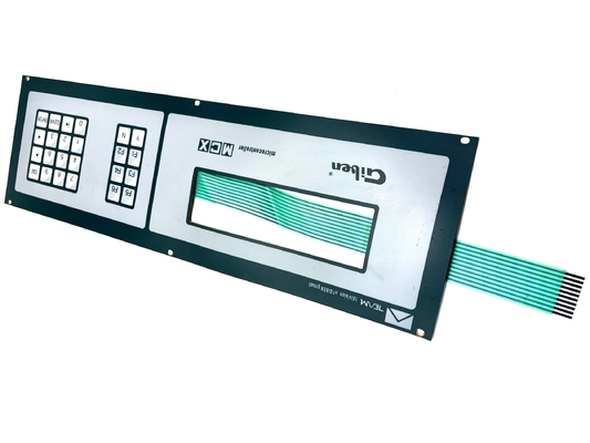 Tactile Membrane Keypad With 2.54MM Pitch Of ZIF Connector