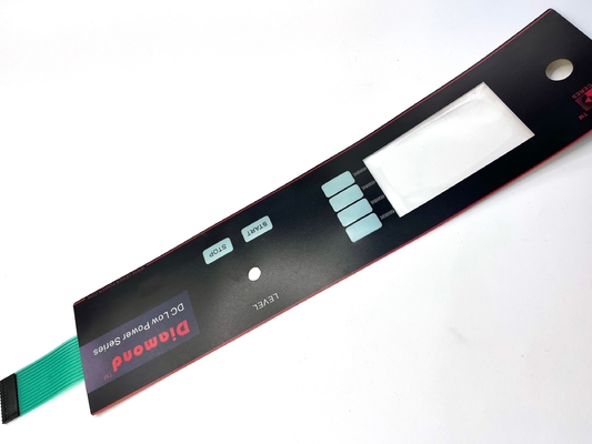 Nỗ lực 2.54MM Pitch Etch đồng Membrane Keyboard Keycaps với 3M Adhesive