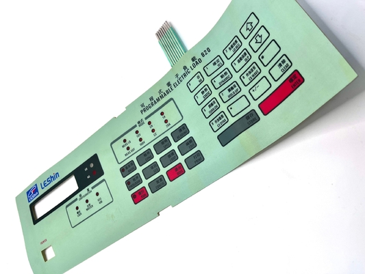 Polycarbonate Glossy Metal Dome Membrane Keyboard Switch với kết nối nữ Nicmatic