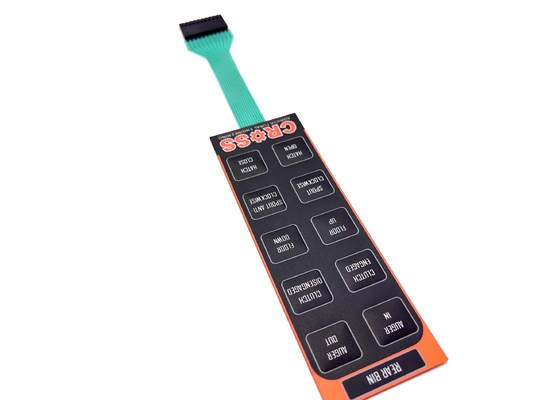 OEM thiết kế tùy chỉnh Diy Membrane Switch với bề mặt bóng