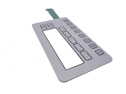 Máy tính cảm ứng Rasied Buttons Membrane Switch Keypad Nhà cung cấp với Nicomatic Connector nữ