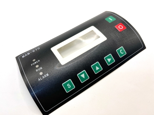 Chrome Ink Printing Custom Electrical Control Panels Cho Máy điều khiển từ xa thiết kế nút ma trận