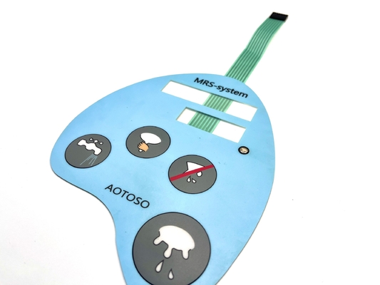 Raim Embossing Metal Dome Marine Membrane Switch Panel Tiết kiệm năng lượng cho Siemens