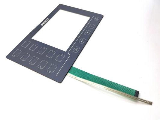 Nỗ lực 1.0MM Pitch Etch đồng Membrane Switch Keyboard với 3M Adhesive