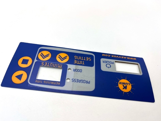Polyester Custom Printed Digital Membrane Keyboard Với màn hình cửa sổ trong suốt