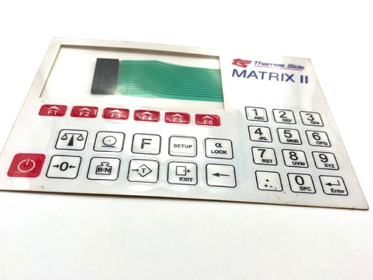Máy chuyển mạch màng công nghiệp được niêm phong 2.54mm Pitch With Surface Mount Touch Switch