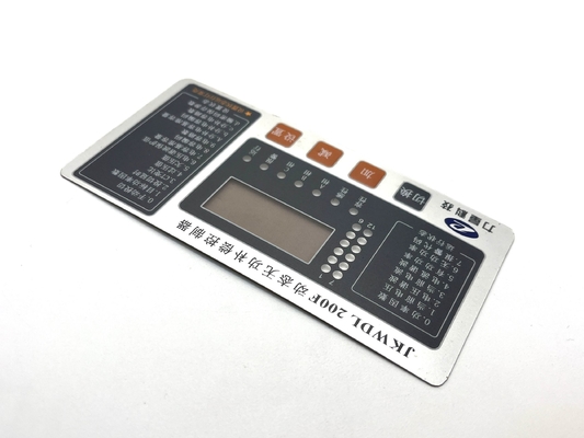 Polycarbonate Chrome Ink Printing Front Round Tactile Switch For Medical Equipment
