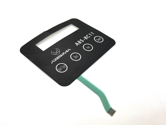 صفحه کلید غشای چاپ LCD گرافیکی لایه دار جیبی برای محفظه پزشکی