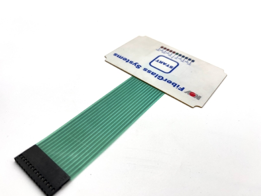 Anti Scratch Coated Polyester Key Membrane Switch For Medical Equipment