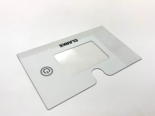 Custom Design Capacitive Touch Membrane 3M Film Labels With Transparent Window