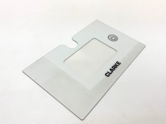 Custom Design Capacitive Touch Membrane 3M Film Labels With Transparent Window