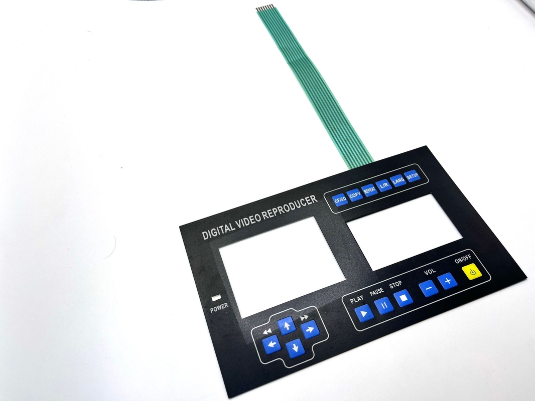 Velvet Texture Membrane Keypad Prototype Dome External Adhesive Cho Không dây