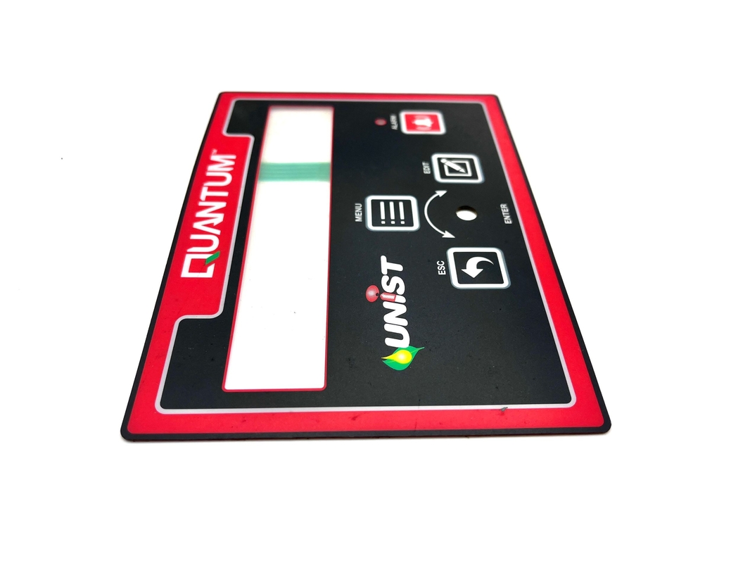 Flex Circuit 2 tấm điều khiển màng với 2.54mm Pitch Of ZIF Connector