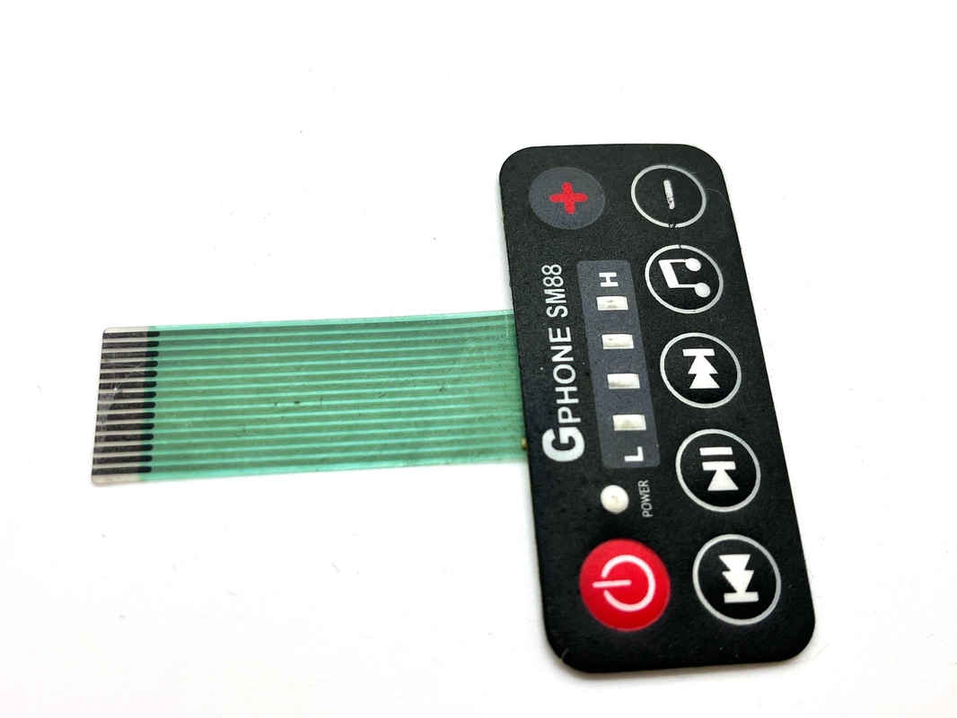 Solid Printing Silver Pads Metal Dome Switches With 2.54MM Pitch Connector (Bản in rắn)