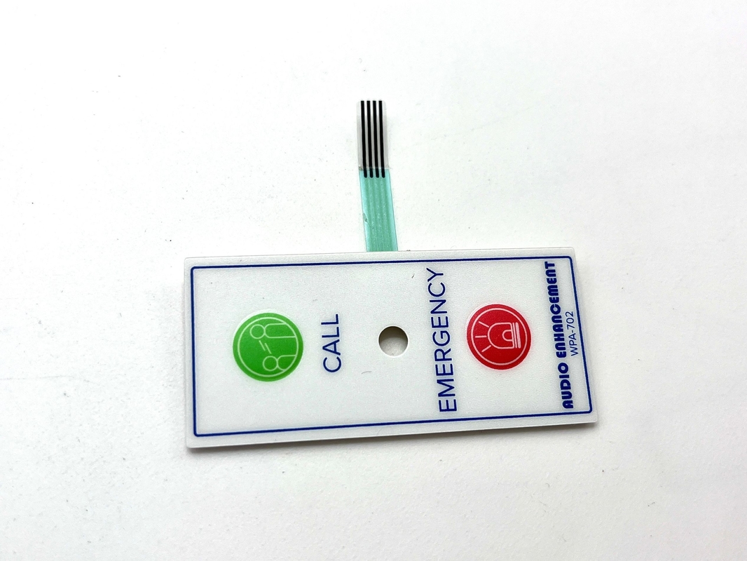 Bức in tự động Ma trận kim loại Dome Membrane Switch Embedded Flexible Prototype
