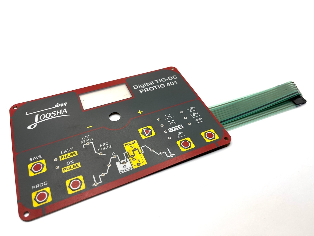 Automatic Printing Matrix Membrane Panel Switch Embeded Flexible Prototype